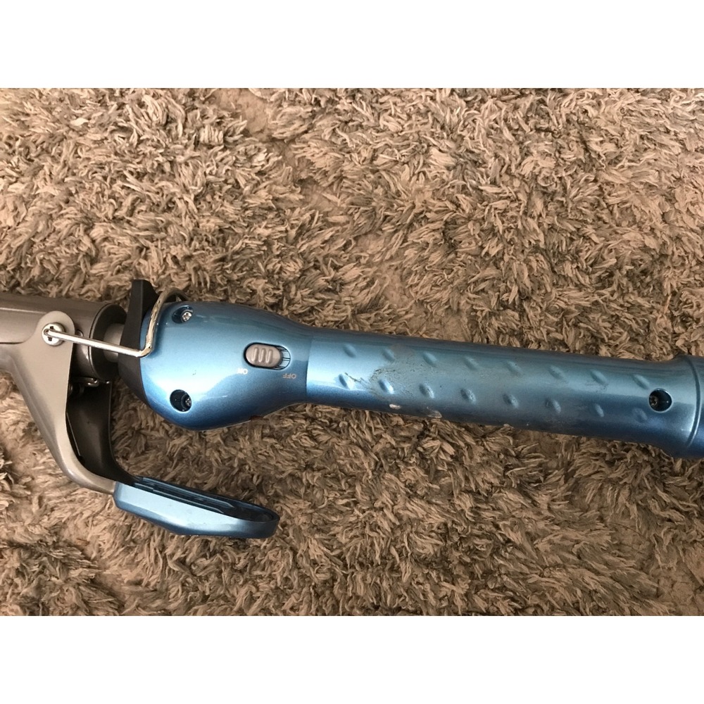 BaBylissPRO Nano Titanium MiraCurl Rotating Brush & Curling Iron 3pc Bundle Blue - Picture 9 of 9